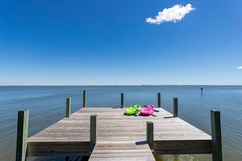 Waterview with Private Dock & Kayaks