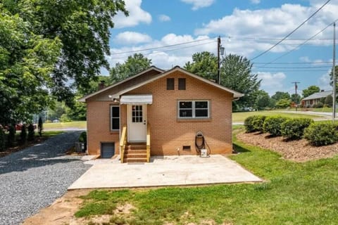 Plenty of parking. Space for outdoor activities or just hanging out.