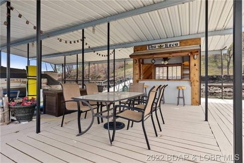 Dock with Tiki Bar