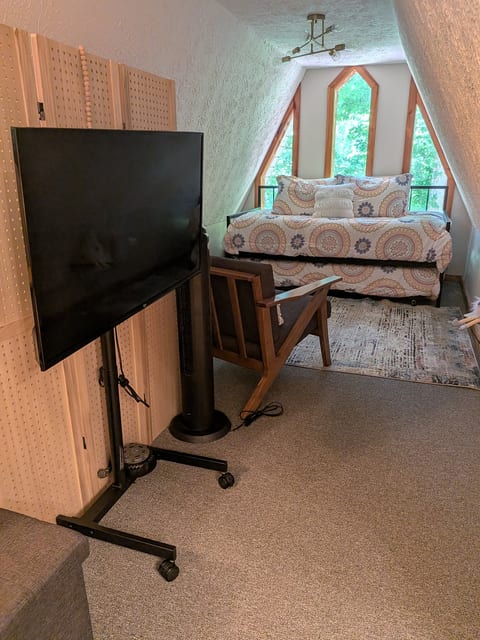 Moveable TV for upstairs