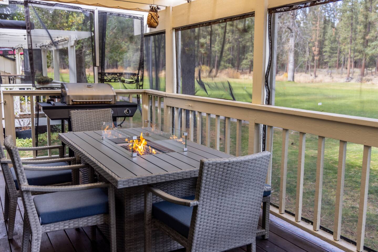 New outdoor patio furniture is able to accommodate your entire family or group.  An ideal place to enjoy the company of those you care about.