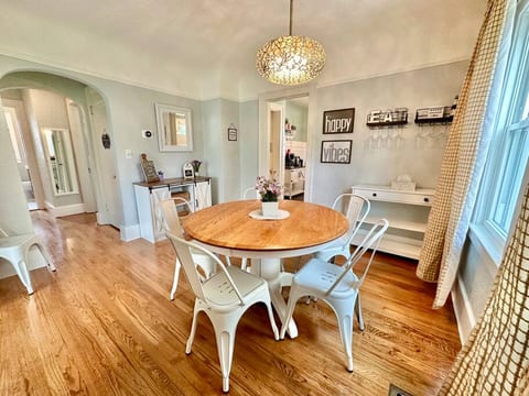 Dining Room with Welcome Station & Buffet