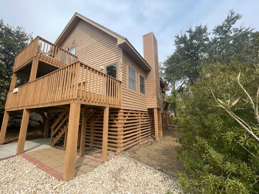 Oceanside Beach Cottage, 6 min walk to the beach - Corolla