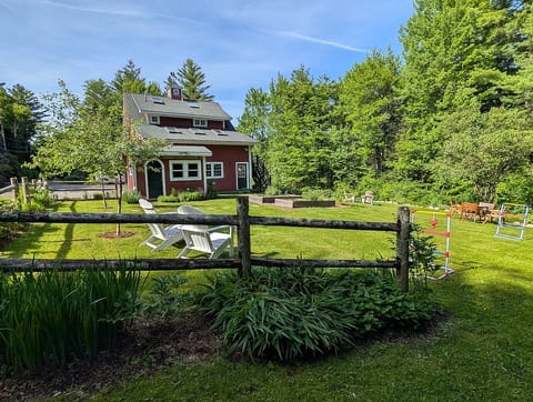 Whether you're playing lawn games, reading beneath the trees, or simply stretching out in an Adirondack chair, there's room to enjoy Vermont at your own pace.