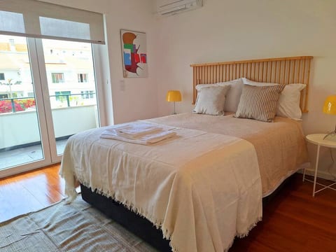 With ensuite bathroom and private balcony