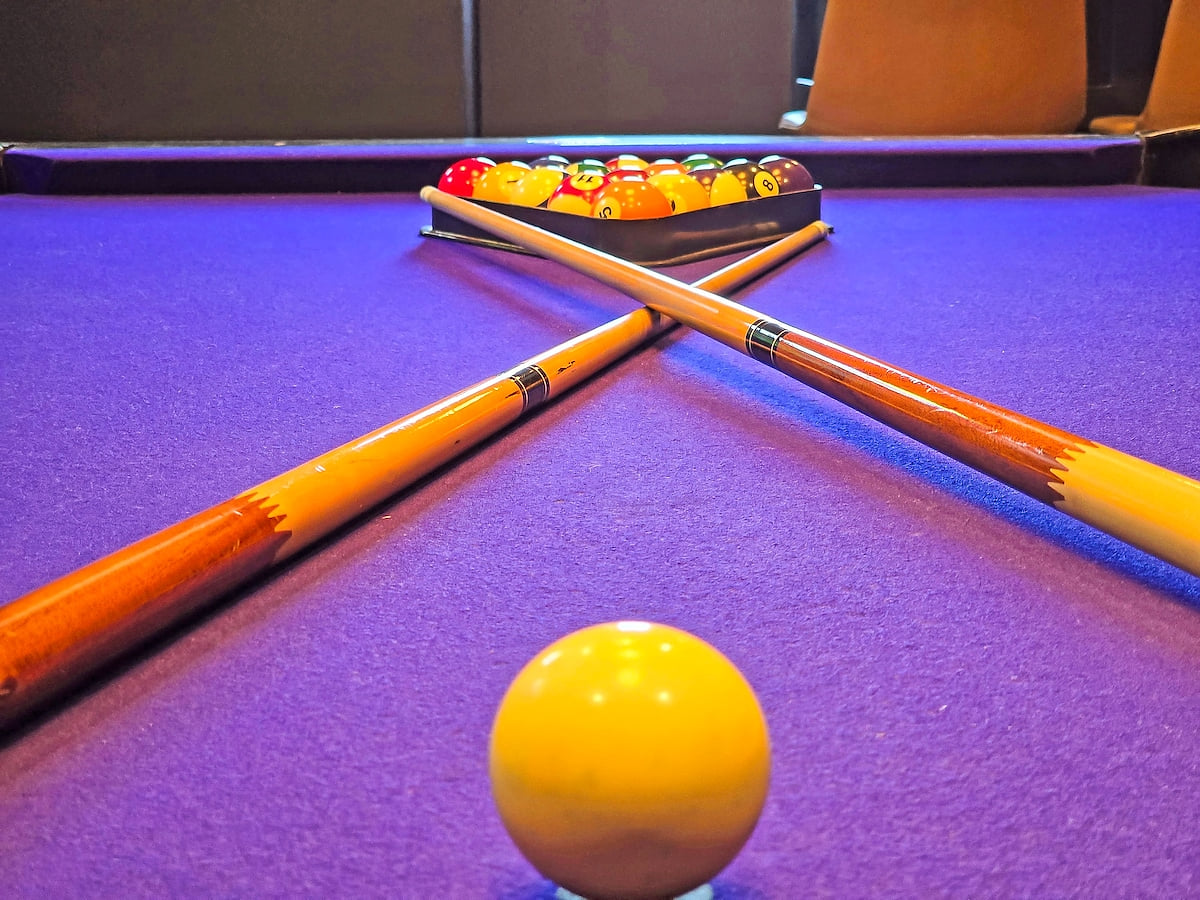 Focus on fun with a game of pool—an essential part of your luxury resort-style stay.