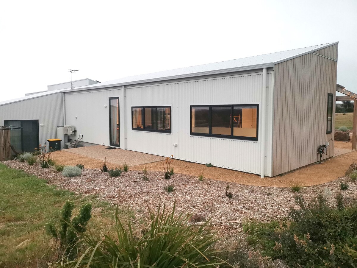 South facing terrace.