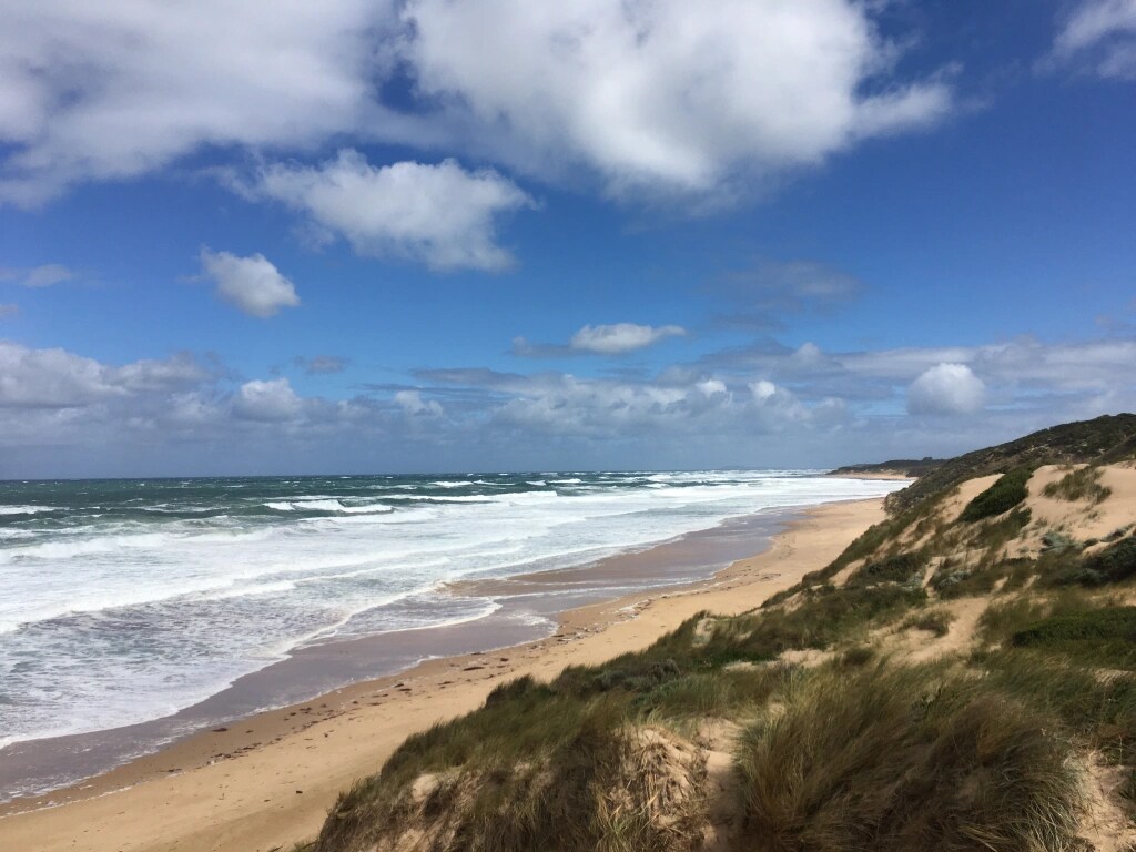 F Break Beach, 15 min walk from the Eco Beach House.