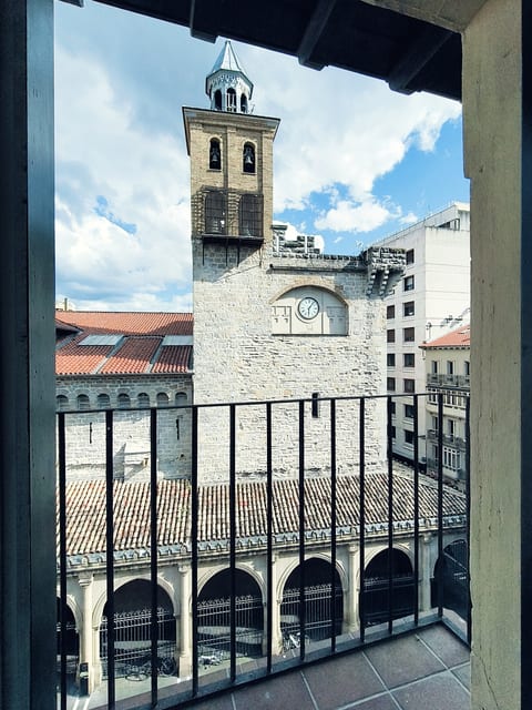 views to San Nicolás church