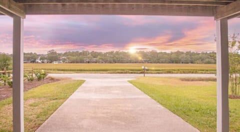 Gorgeous marsh view!