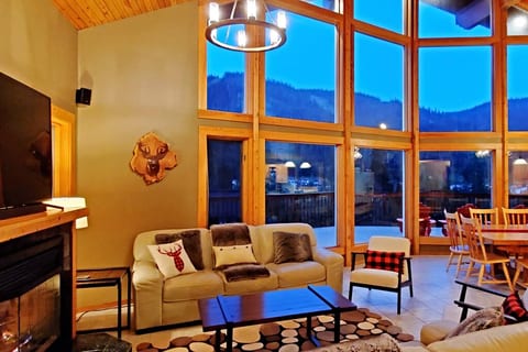 Now we'll take a closer look at the living room.