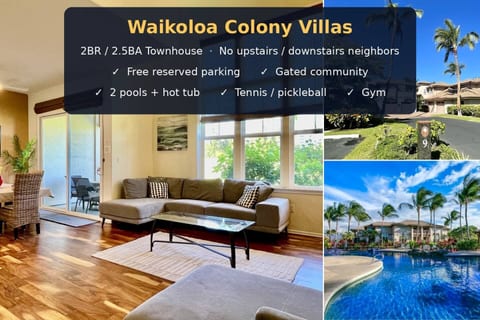 Gated Golf View Townhome w/ Resort Pool Tennis Gym