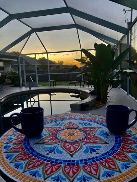 Enjoy your tea / coffee while the sunrises.