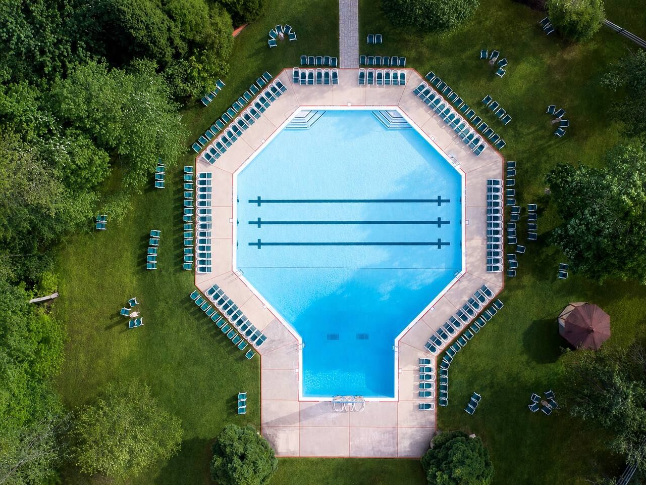 Bonus pool within Timber Trails (accessible with a limited, optional temporary membership).