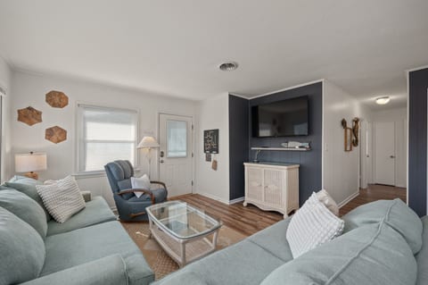 Living room with RokuTV