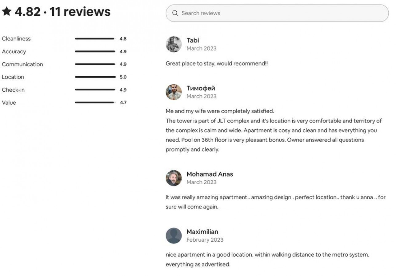 Bright and cozy - Studio - JLT - Tecom - Dubai - United Arab Emirates