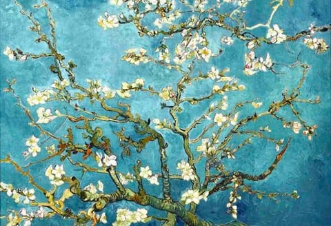 Almond Blossoms by Vincent van Gogh
