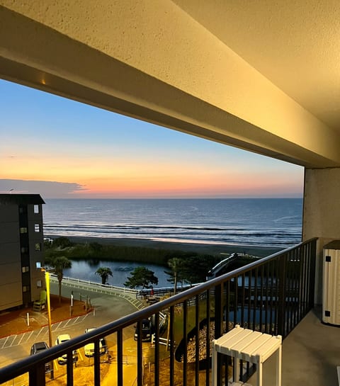 Immerse yourself in the breathtaking views of the rising sun from the comforts of your balcony.
