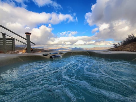 Hot tub in the sky. Difficult to explain, have to experience it for yourself.