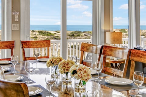 Coastal dining at its finest.