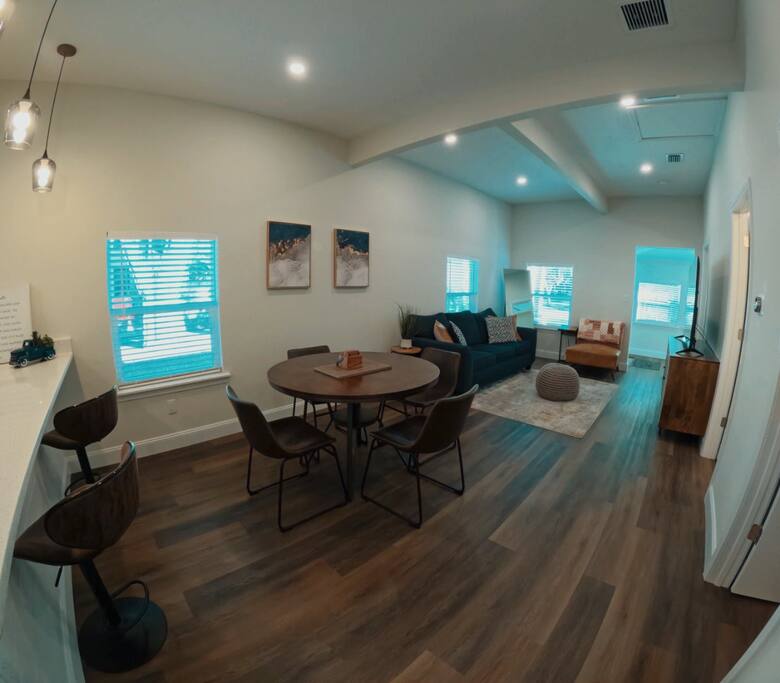 Eating area, Dining table Eating area, Dining table - Steps to Trolley #11, Tesla Charger, Walk Downtown - St. Augustine