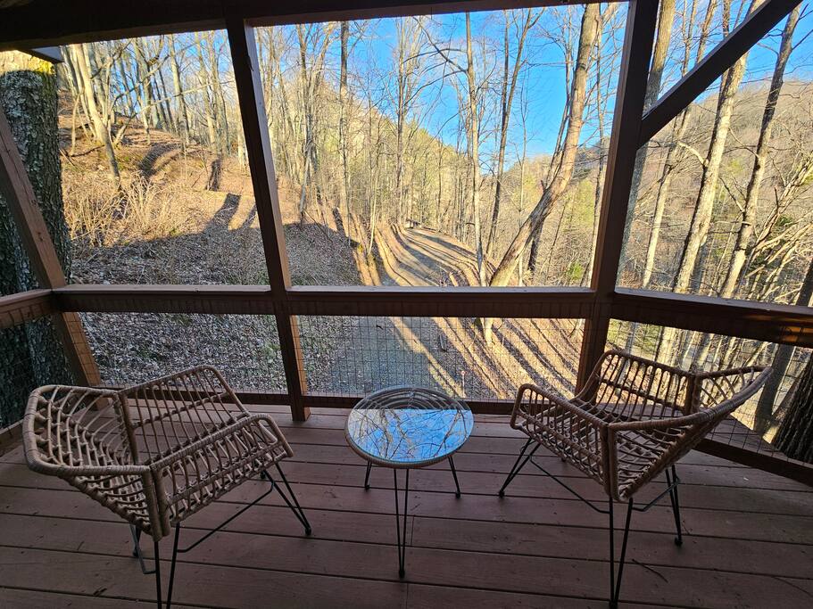 Cozy Cabin: Hot Tub, Fast 500Mbps Wi-Fi, Fireplace