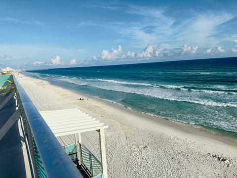 View from the observation deck on the 5th floor