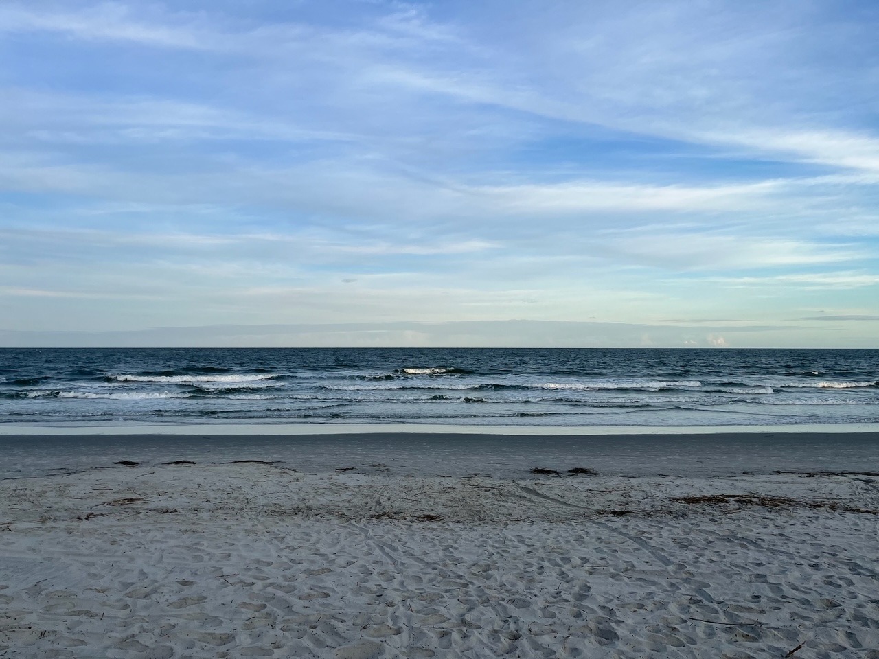 View of beach. Access three blocks out the private back gate.