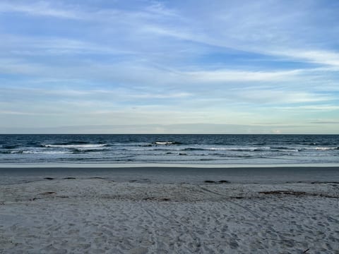 View of beach. Access three blocks out the private back gate.