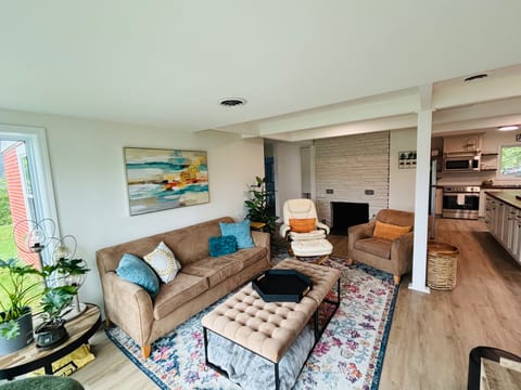 Living room gathering space.