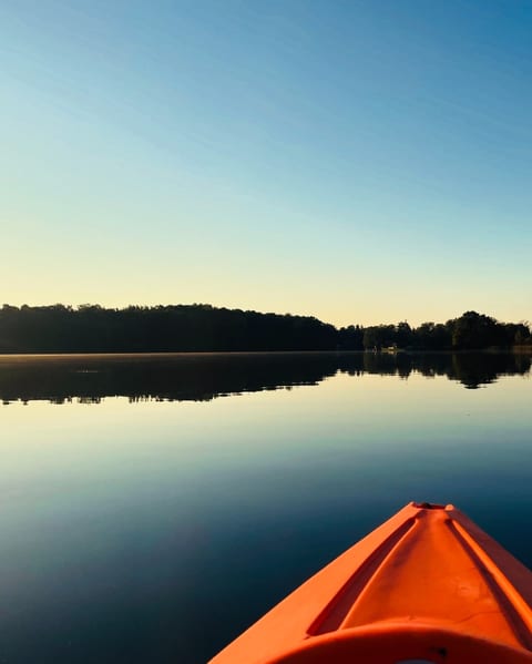 Sunrise kayak rides are good for the soul. 