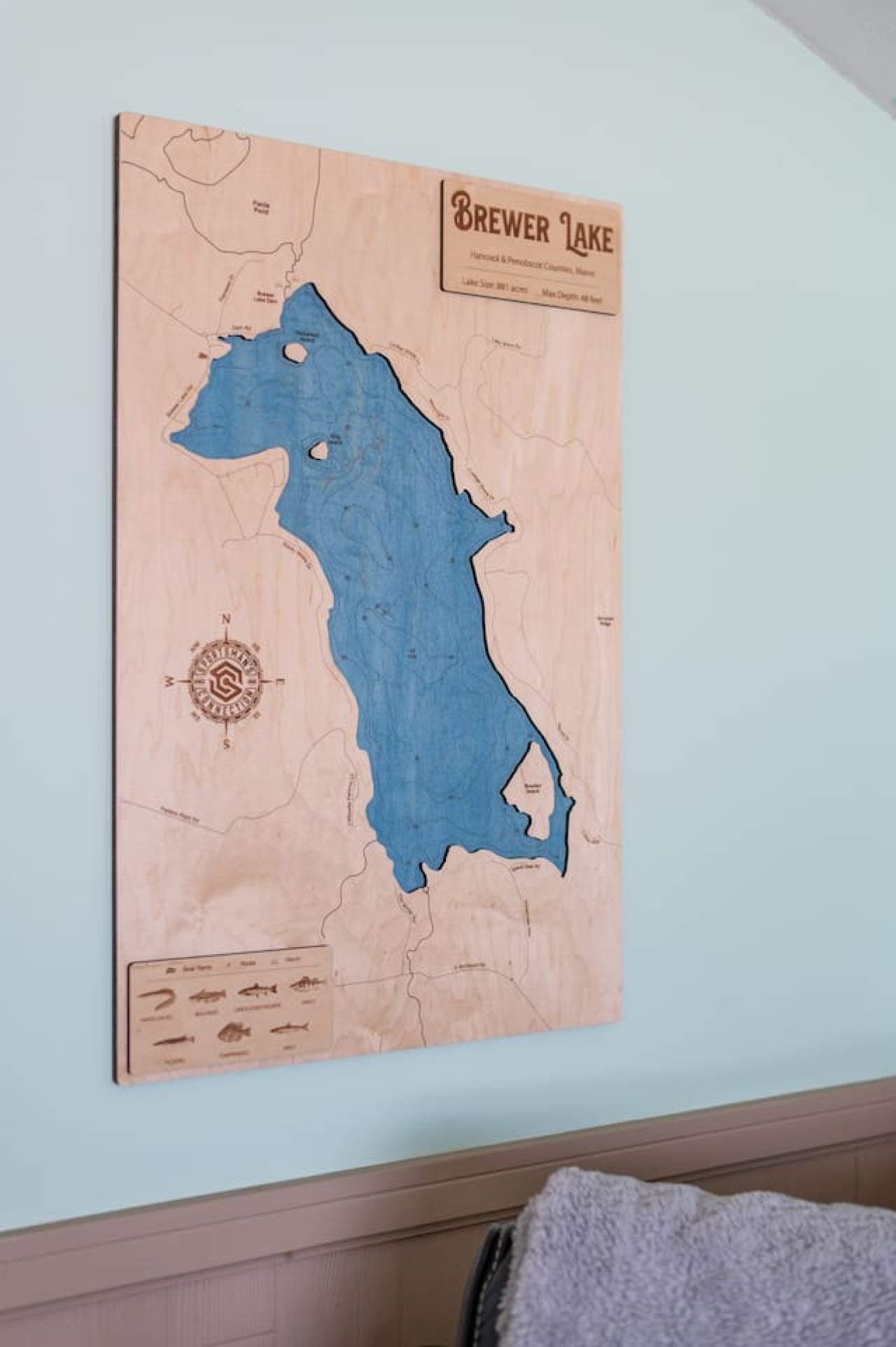 Brewer Lake Retreat | Remodeled 3BR Hideaway - Orrington