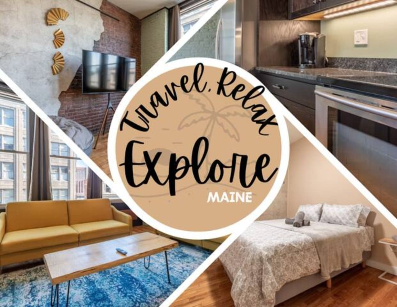 Chic Downtown Retreat | Rooftop Oasis - Bangor