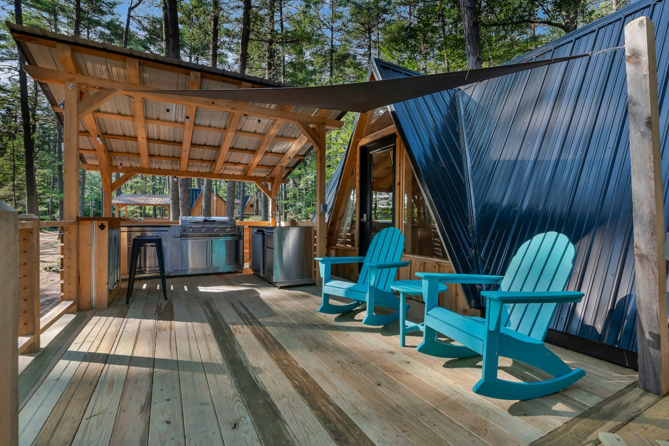Pond+Pine: Luxury A-Frame Retreat