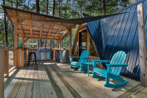 Pond+Pine: Luxury A-Frame Retreat
