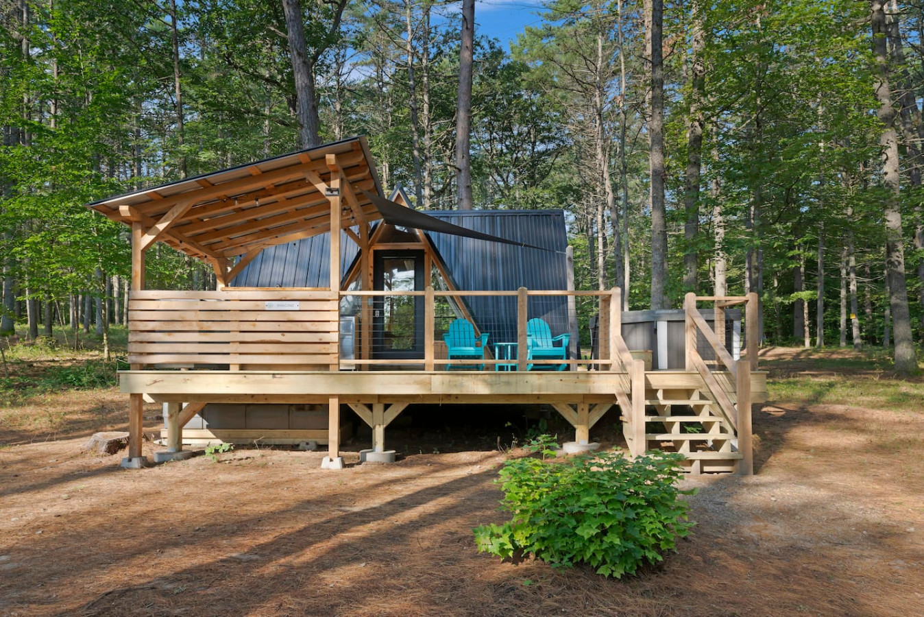Pond+Pine: Luxury A-Frame Retreat