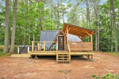 A Serene A-Frame Cabin with Hot Tub