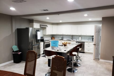 Dine-in Style with Our Gourmet Kitchen.