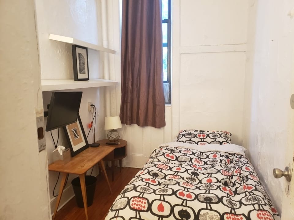 Lit jumeau (simple) dans un appartement de l'East Village - New York