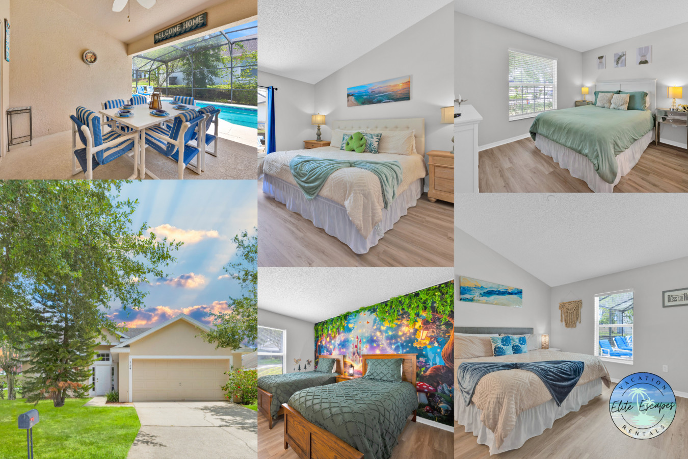 Peaceful, Pet Friendly Villa | Pool & Games Room