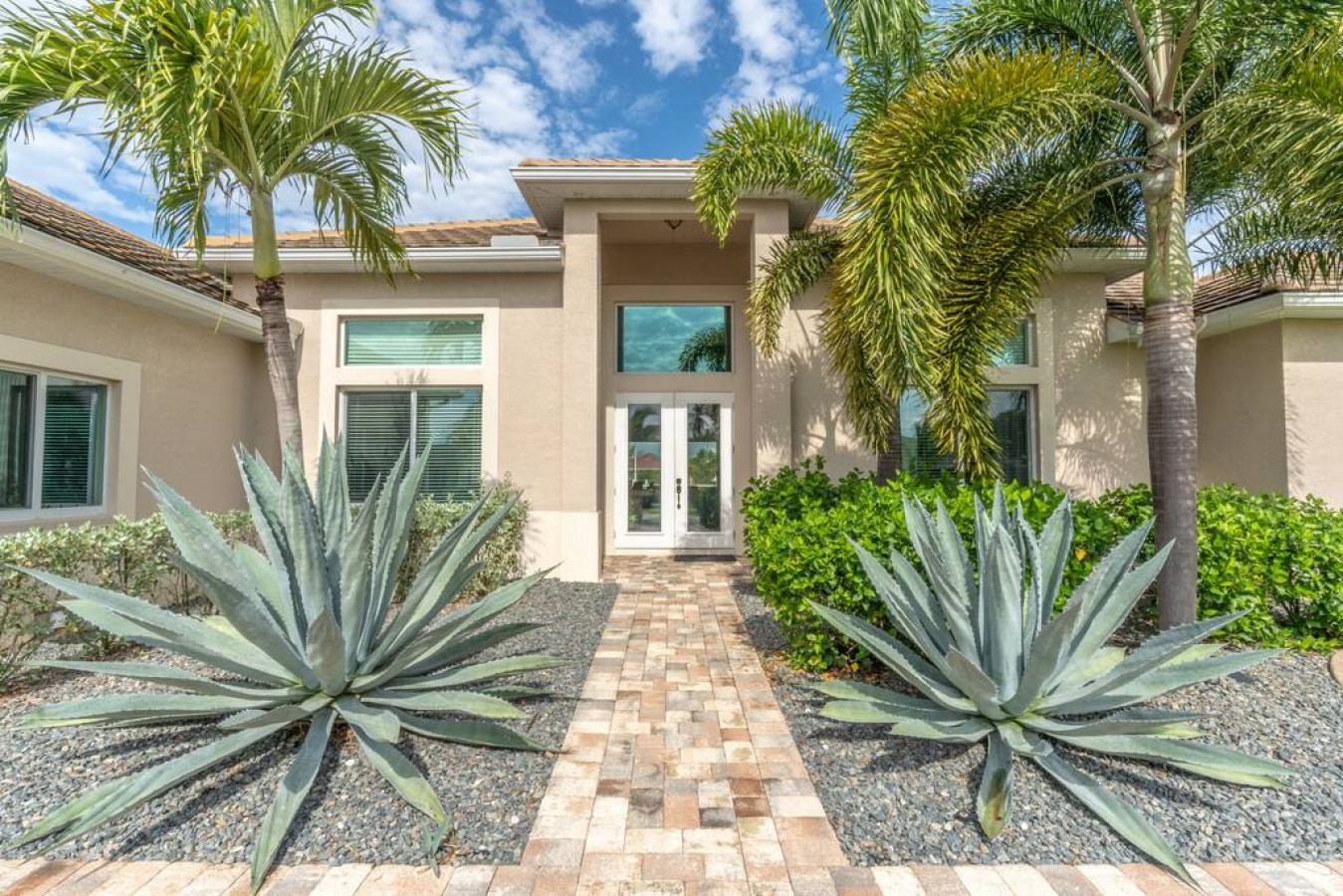 Front door with keypad- choose your own code!