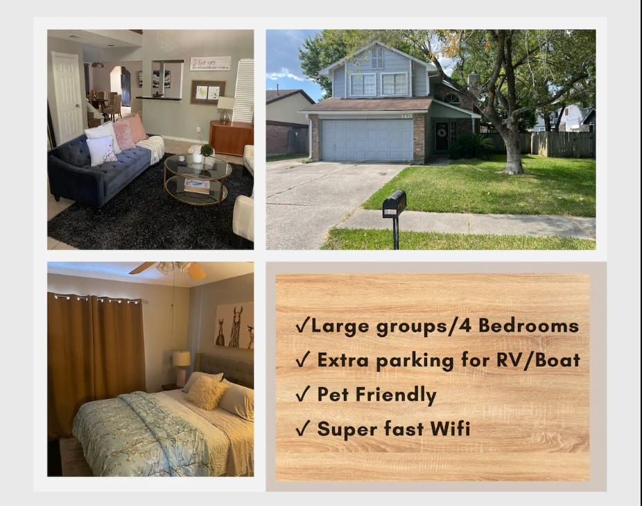 Charming Home Near IAH, Minutes from Malls! - Humble