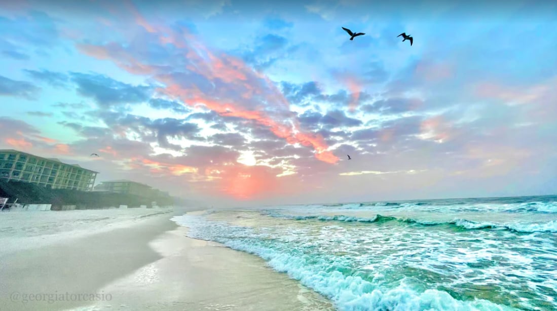 New Listing: Water Views, Beach, West end near 30A