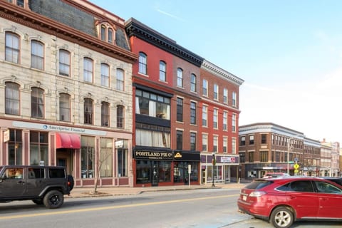 Downtown Bangor: City Comfort with Scenic Vistas