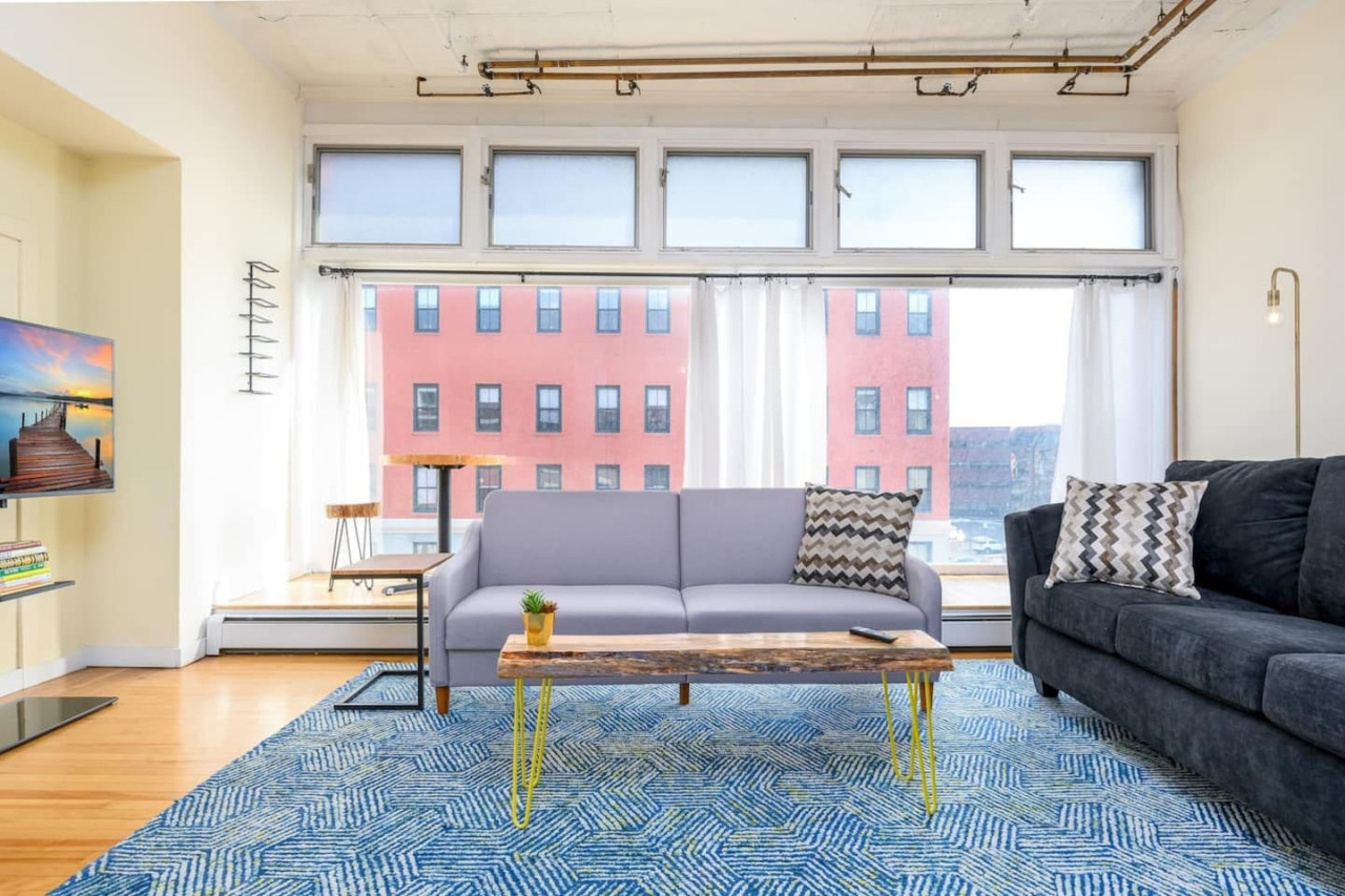 Downtown Bangor: City Comfort with Scenic Vistas