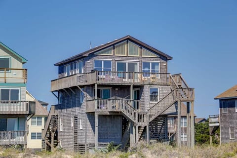 Beachfront:  Light and Waves atop the Dunes
