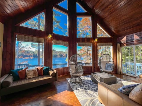 Majestic views from the lake house