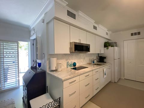 Studio closest to Bch, yard, everything, & extras!