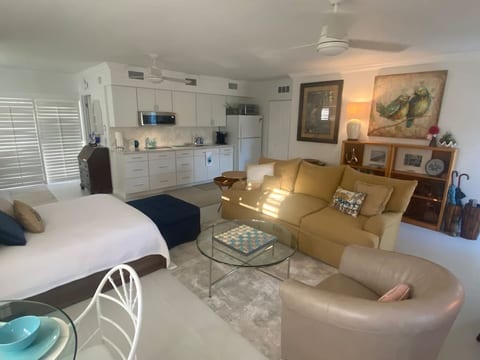 Studio closest to Bch, yard, everything, & extras!