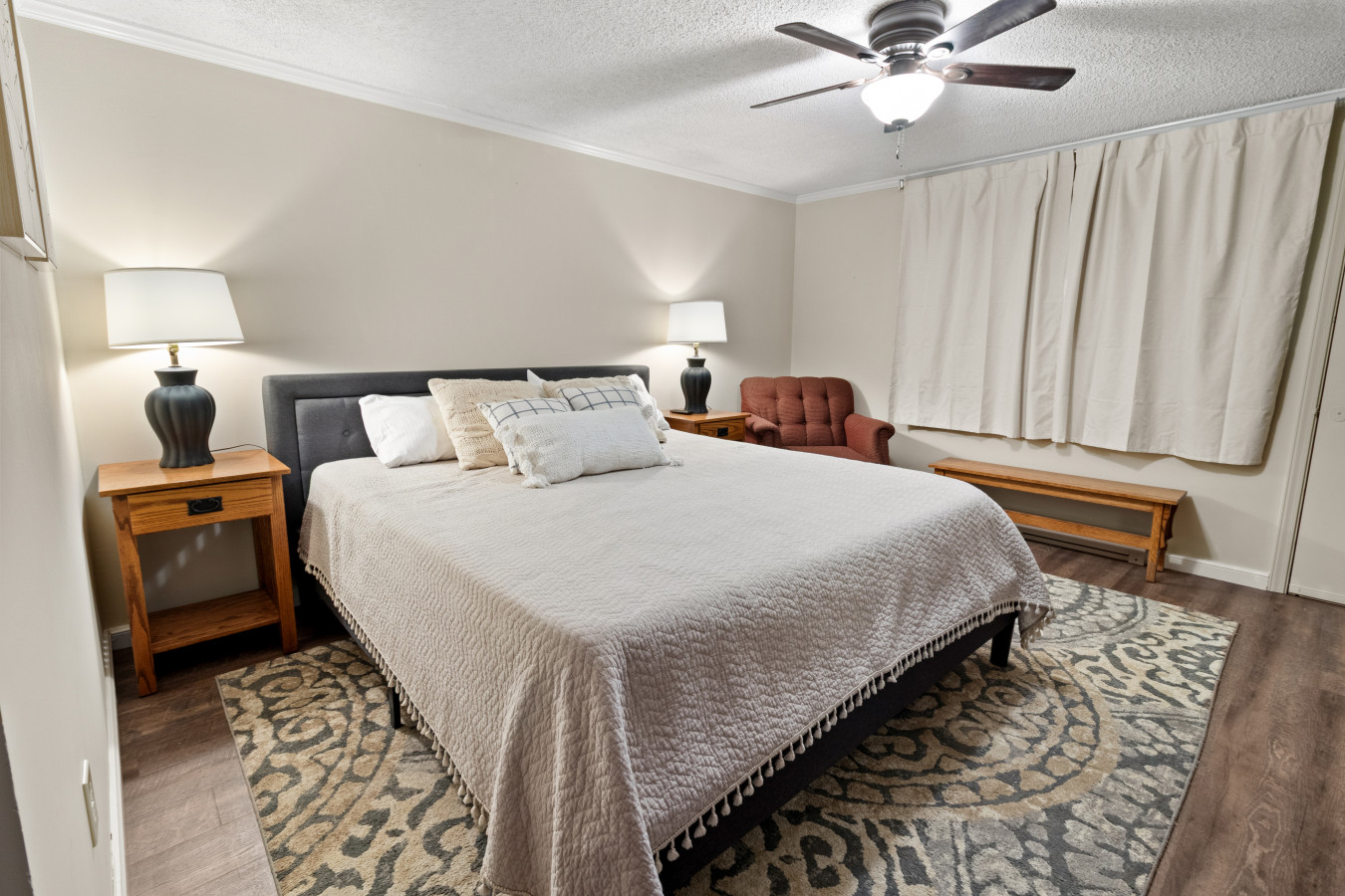 Primary Bedroom with King Bed